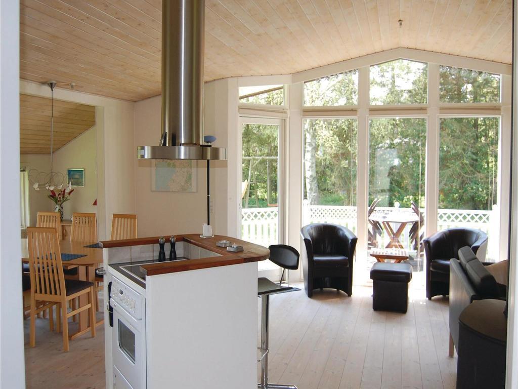Nice Home In Knebel With Kitchen Exteriér fotografie